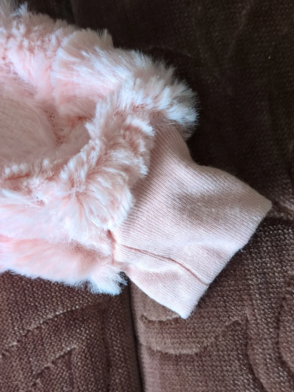 Kensie Toddler Pink Fuzzy Jacket